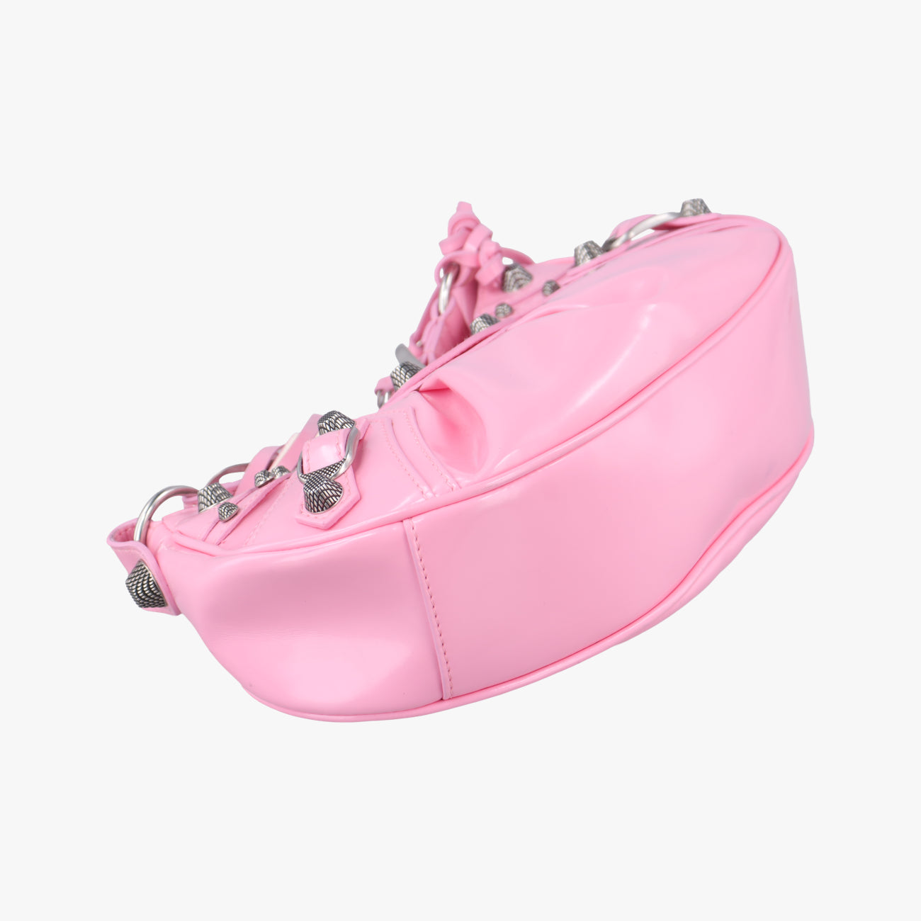 Vintage Balenciaga Le Cagole Pink Patent  shoulderbag | stylenewstar