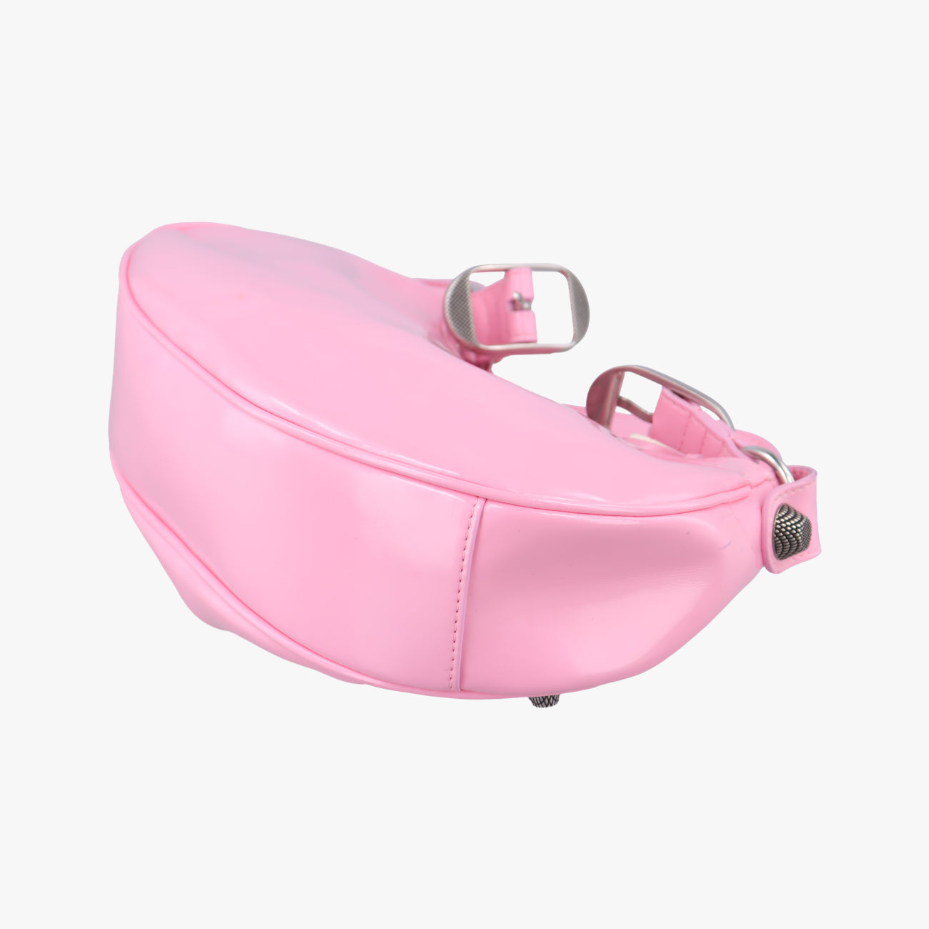 Vintage Balenciaga Le Cagole Pink Patent  shoulderbag | stylenewstar