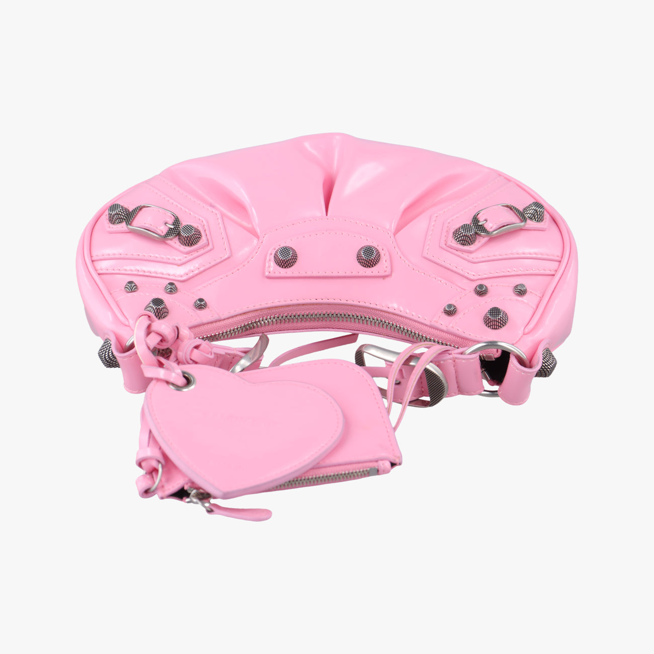 Vintage Balenciaga Le Cagole Pink Patent  shoulderbag | stylenewstar