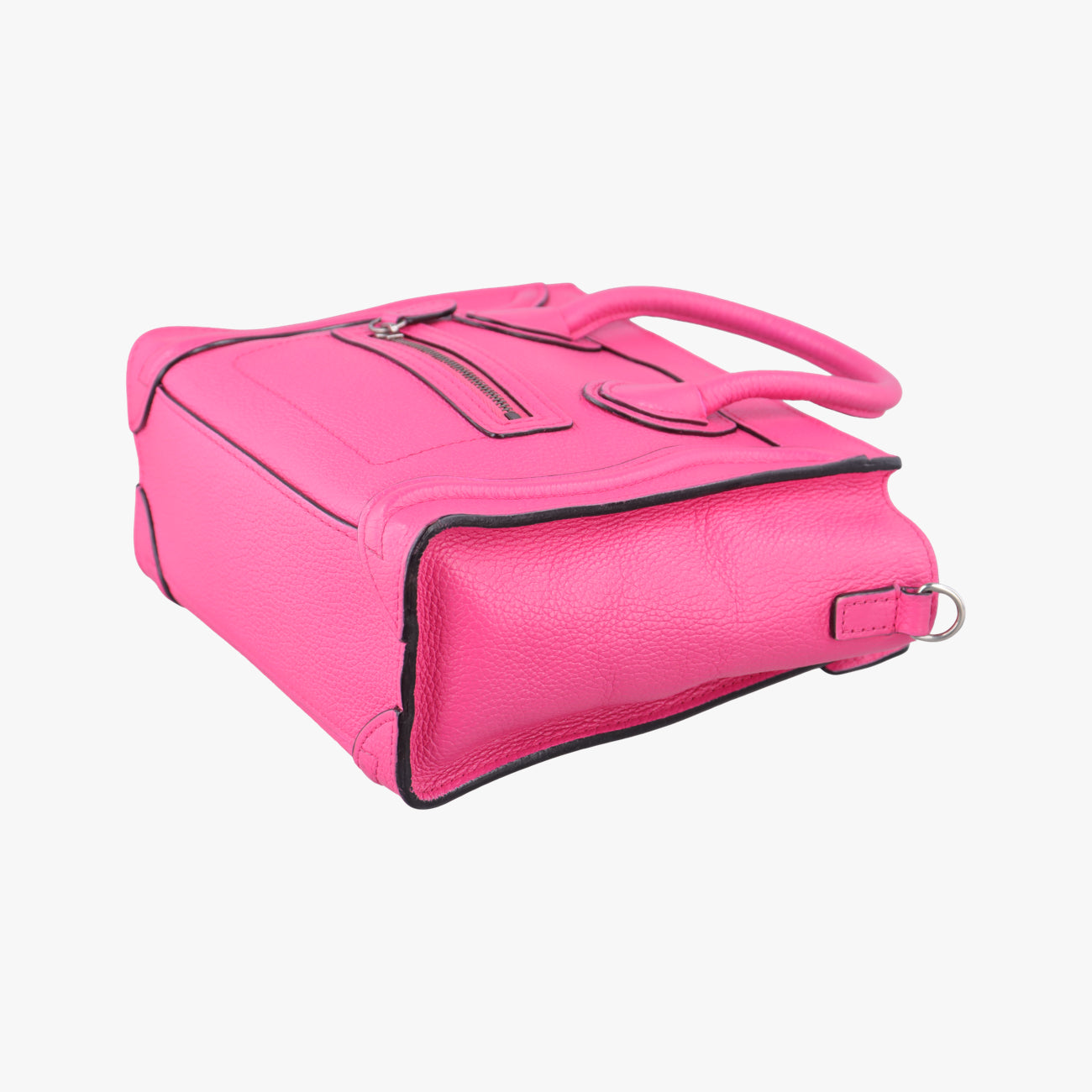 Secondhand Celine luggage nano shopper Rose Leather  shoulderbag | stylenewstar