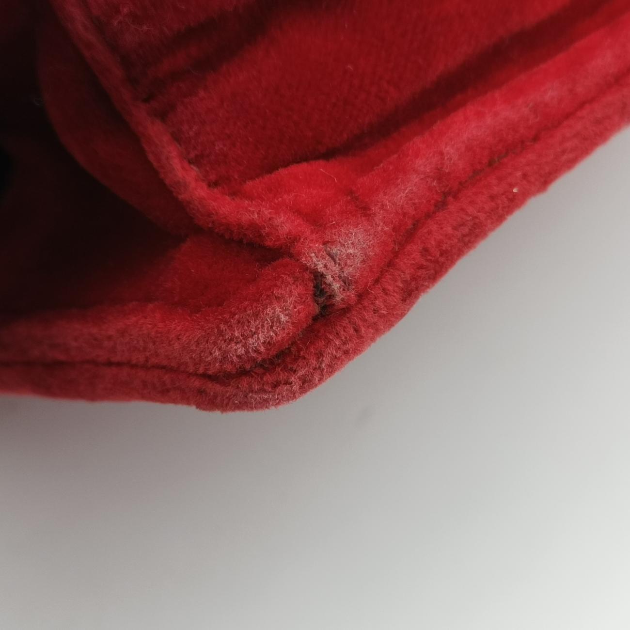 Vintage Miu Miu My Miu Red Velour  shoulderbag | stylenewstar