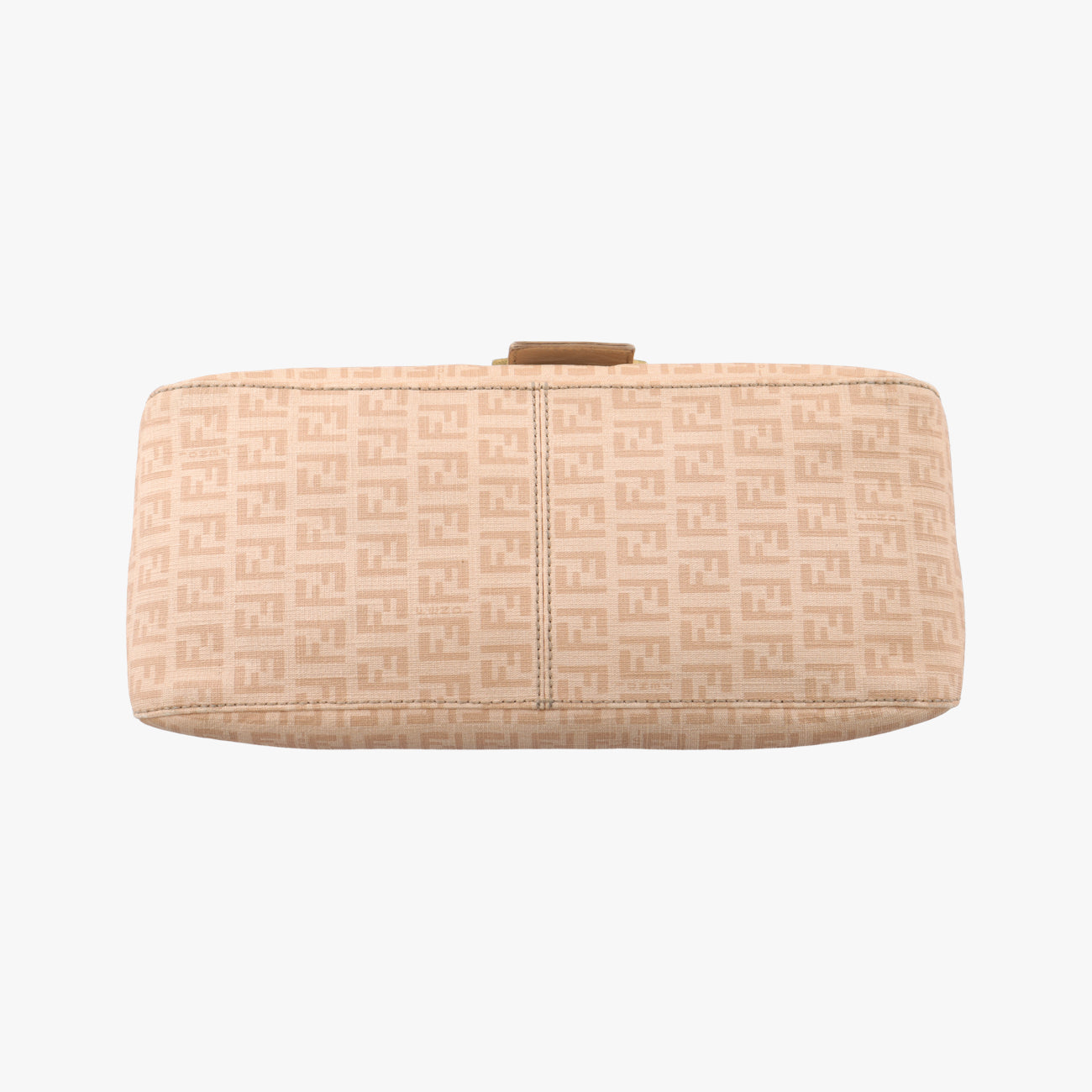 Vintage Fendi Baguette Zucchino Beige PVC coated canvas 8BR001 handbag | stylenewstar