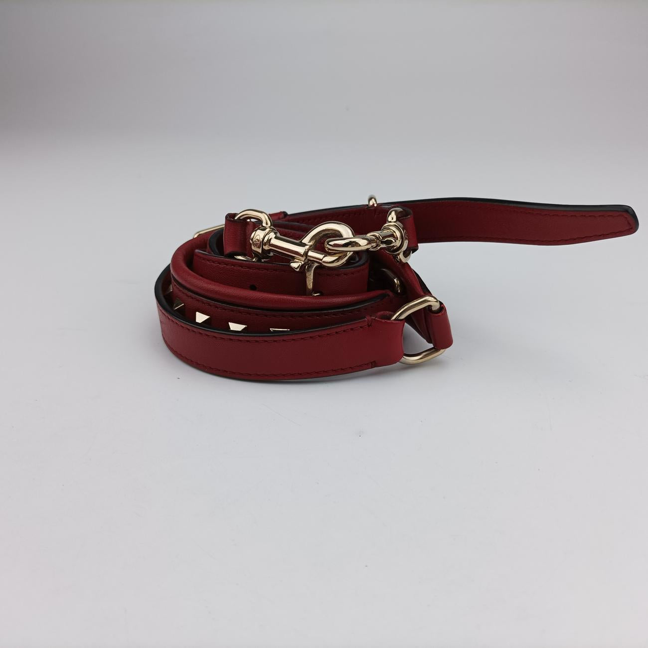 Secondhand Valentino CANDYSTUD Red Leather  shoulderbag | stylenewstar