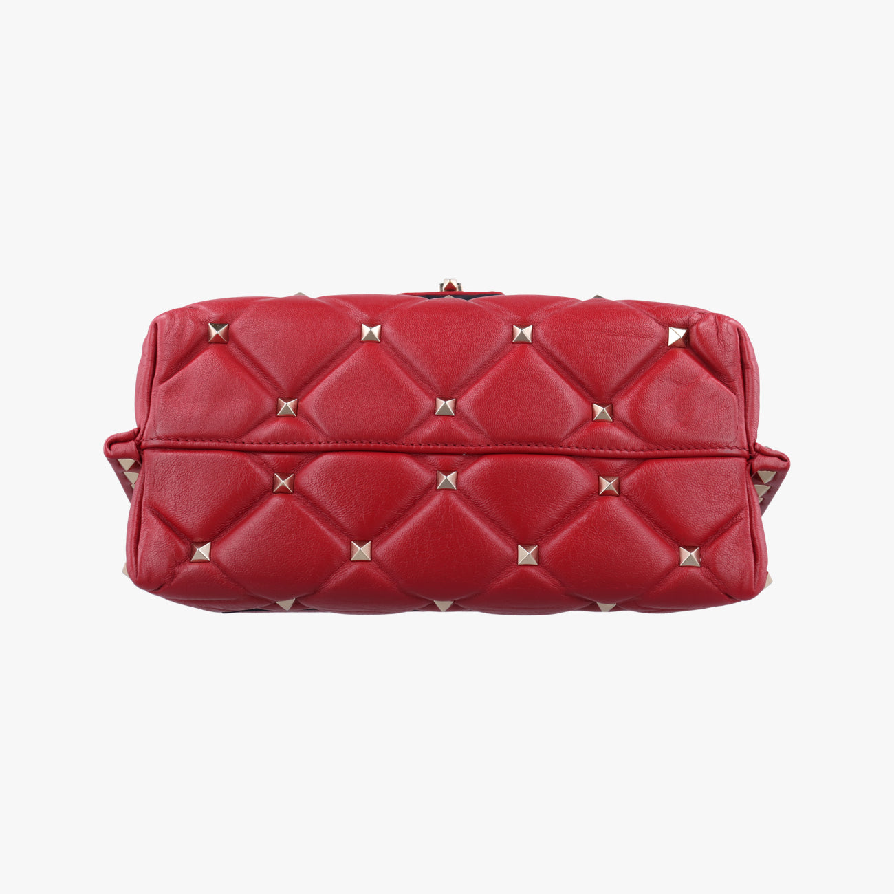 Secondhand Valentino CANDYSTUD Red Leather  shoulderbag | stylenewstar