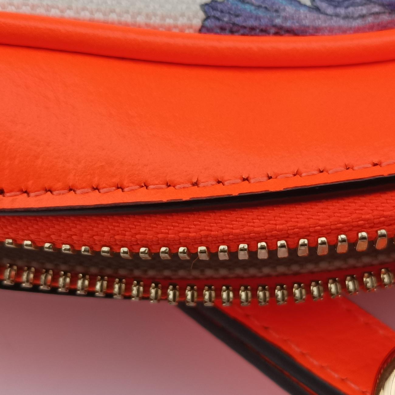 Vintage Gucci Floral Multicolour Canvas × Leather 550147 shoulderbag | stylenewstar