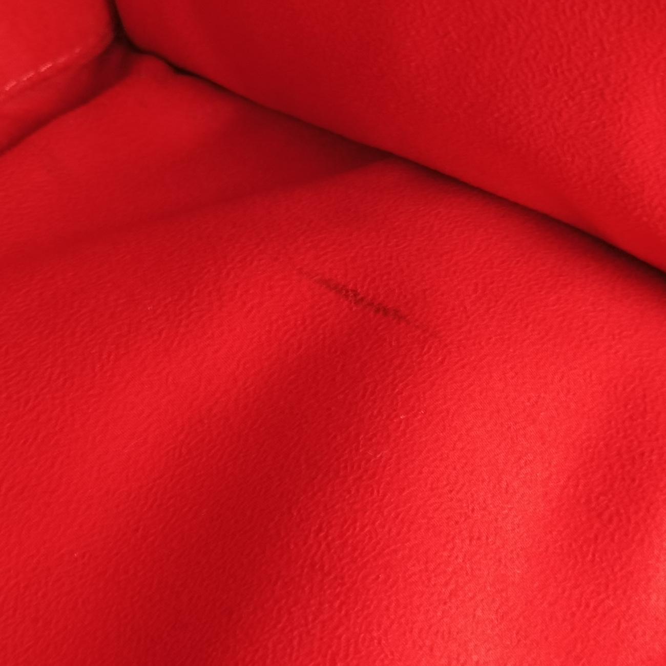 Pre-owned Celine Luggage Mini Shopper Orange Leather  handbag | stylenewstar