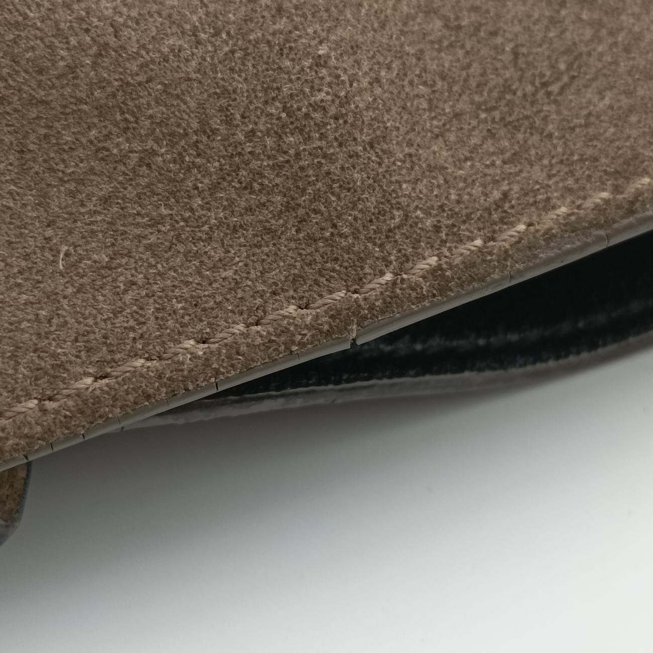 Vintage Celine Luggage Mini Shopper Brown x Green x Black Leather×Suede  handbag | stylenewstar