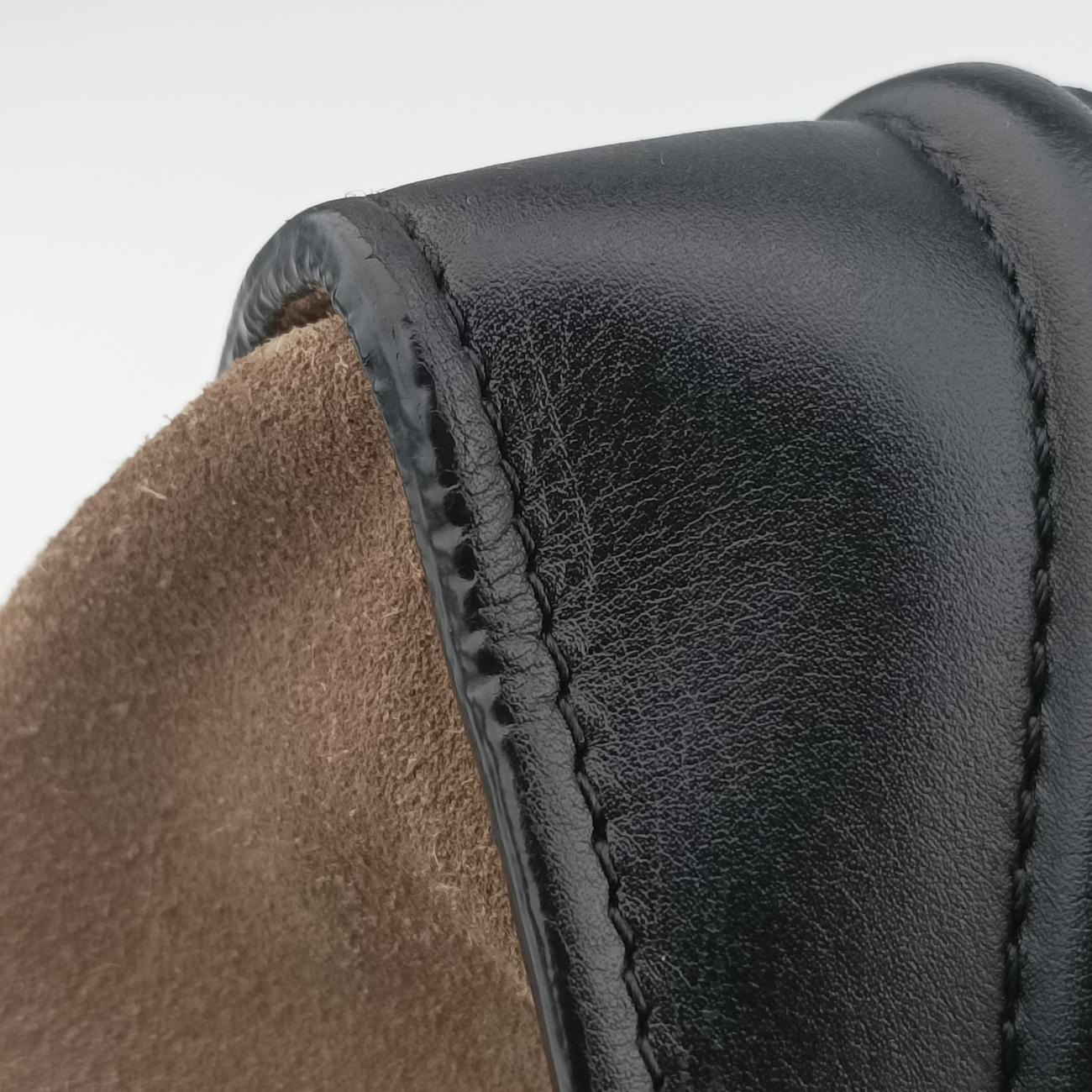 Vintage Celine Luggage Mini Shopper Brown x Green x Black Leather×Suede  handbag | stylenewstar