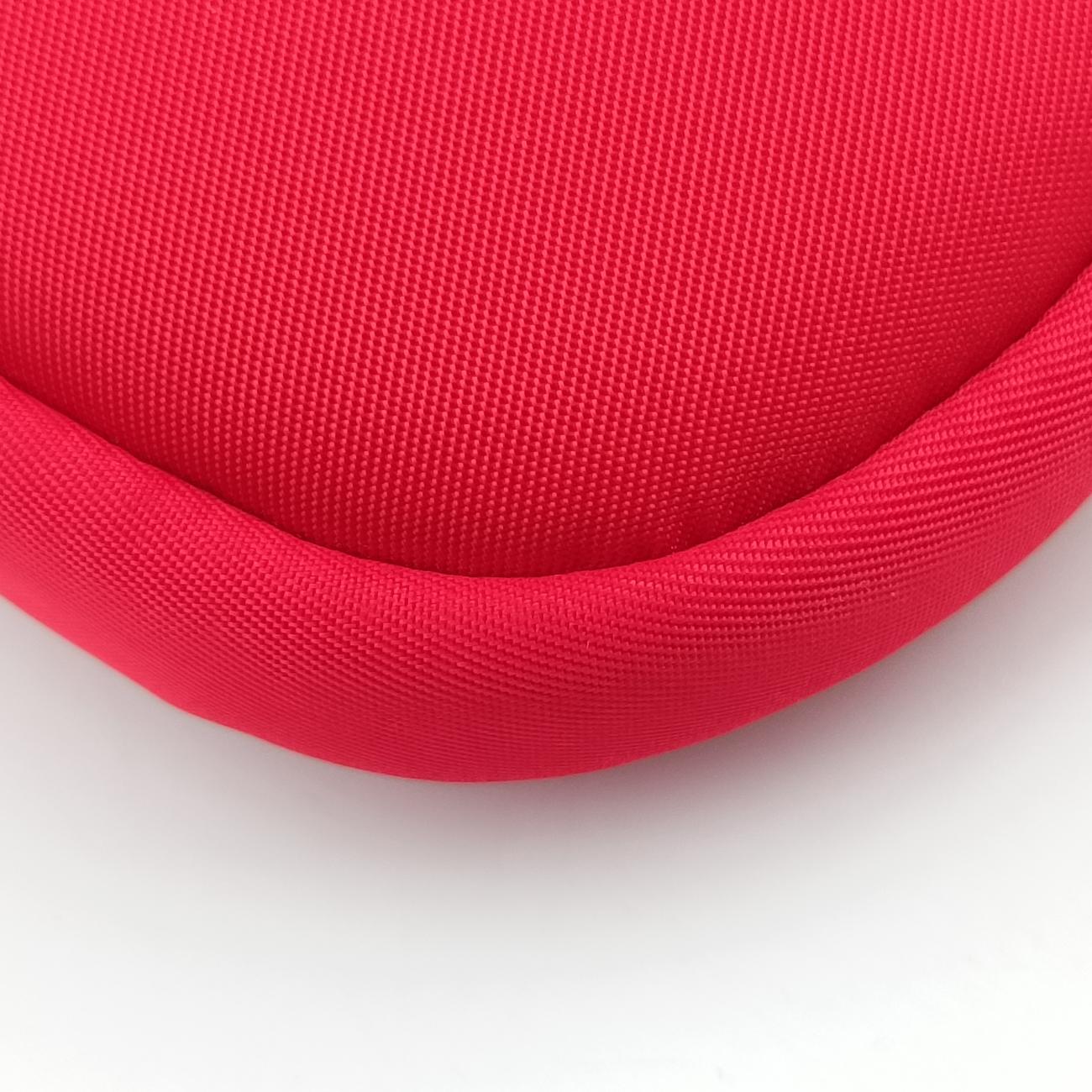 Pre-owned Prada Mini Pouch Coin Case Red×Black Nylon 1TT109 handbag | stylenewstar