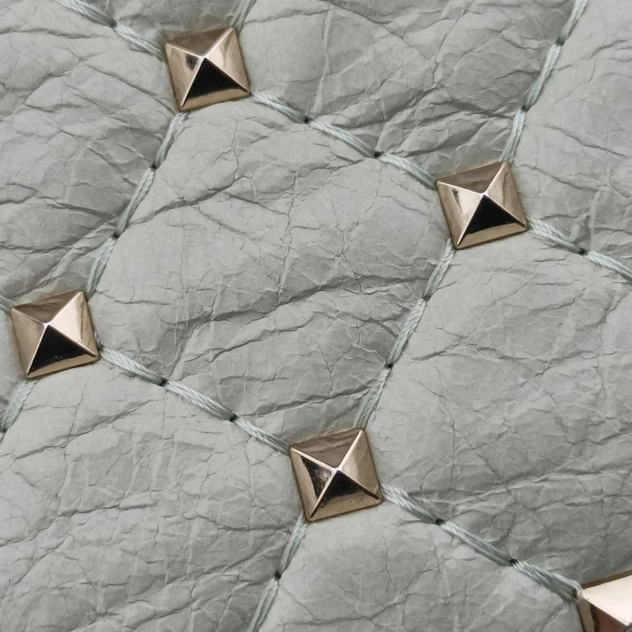 Pre-owned Valentino Rockstud SPIKE UP White Leather  shoulderbag | stylenewstar