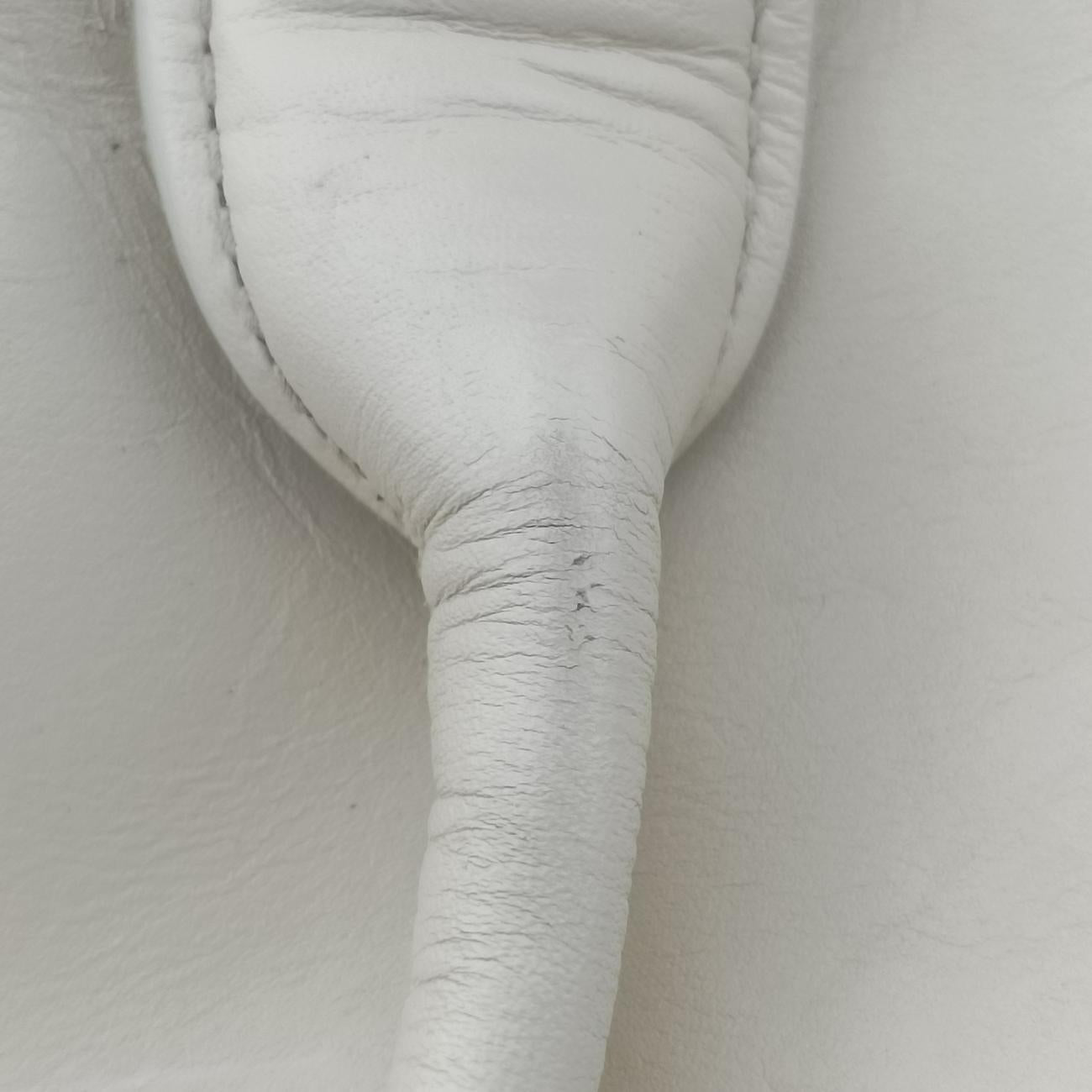 Vintage Bottega Veneta ARCO White Leather  shoulderbag | stylenewstar