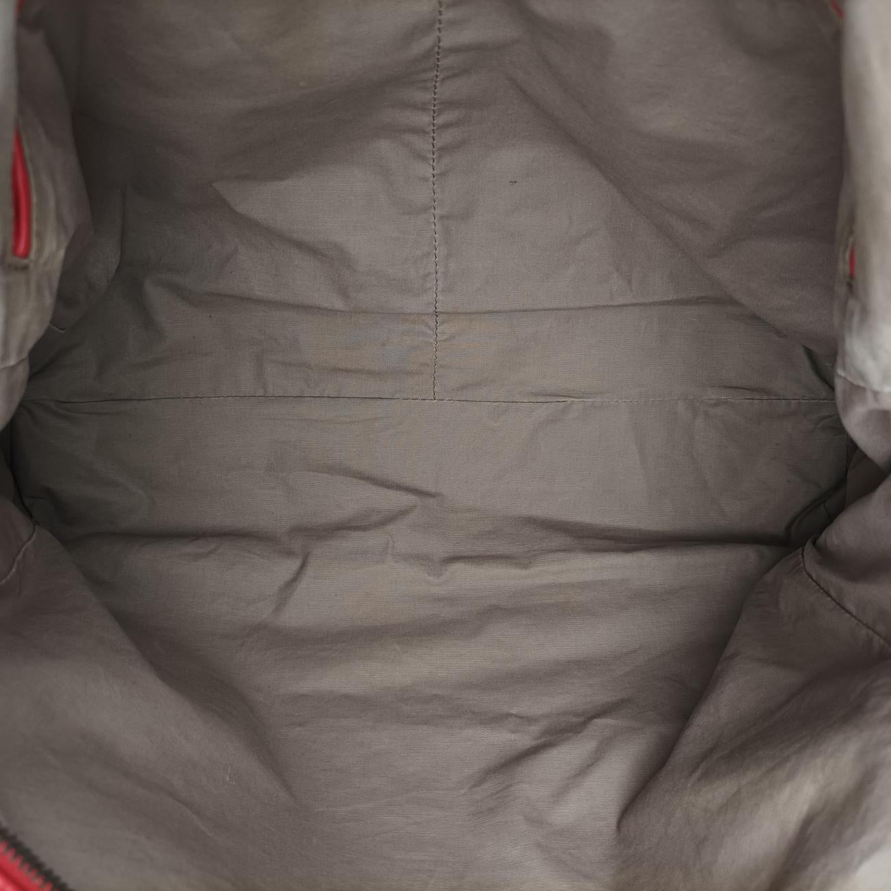 Pre-owned Bottega Veneta Intrecciato Red lambskin  handbag | stylenewstar