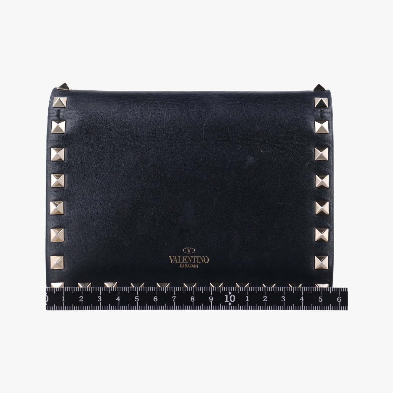 Vintage Valentino Rockstud Black leather  shoulderbag | stylenewstar
