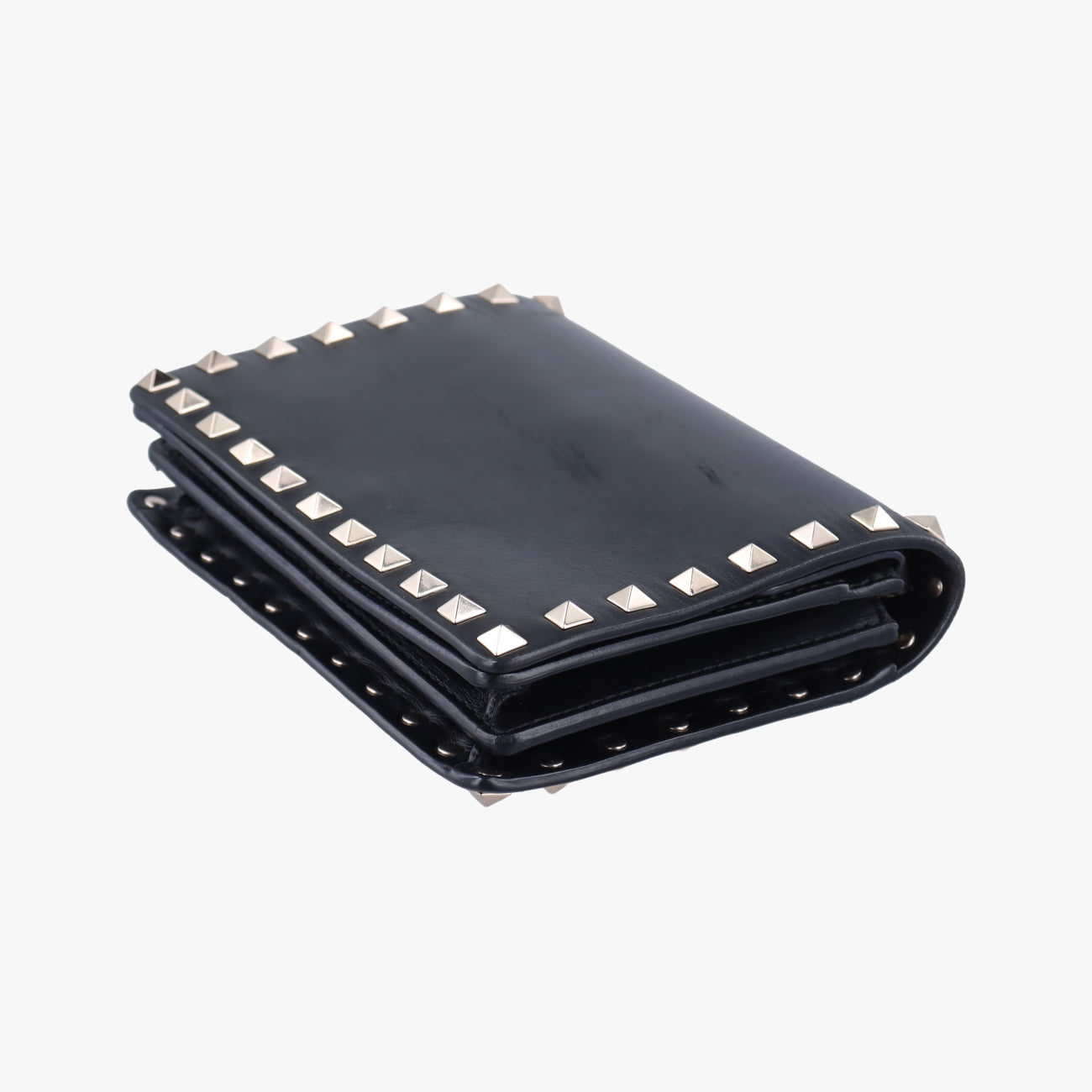 Vintage Valentino Rockstud Black leather  shoulderbag | stylenewstar