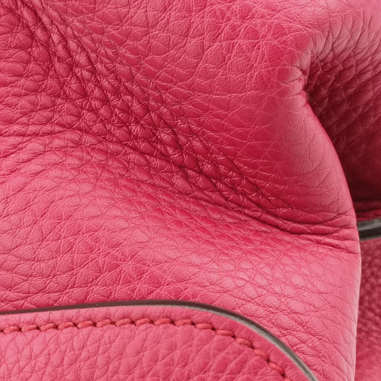 Pre-owned Gucci Bamboo Daily Rose Leather 392013 handbag | stylenewstar