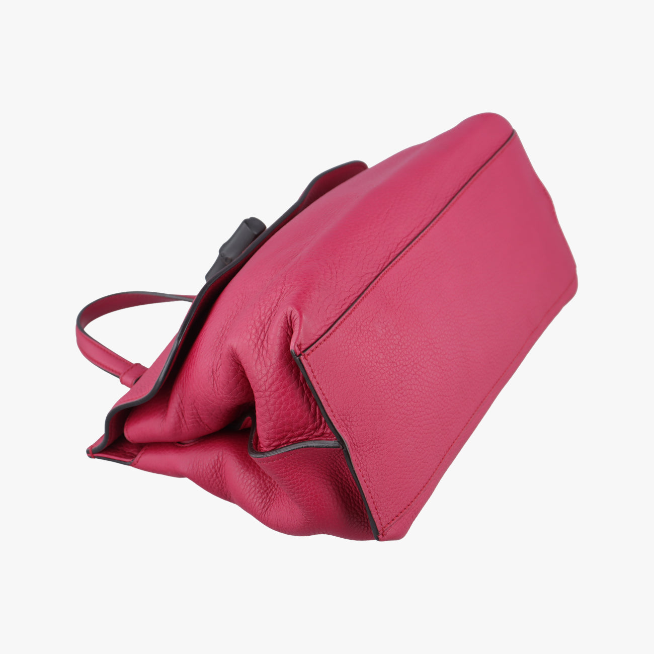 Pre-owned Gucci Bamboo Daily Rose Leather 392013 handbag | stylenewstar