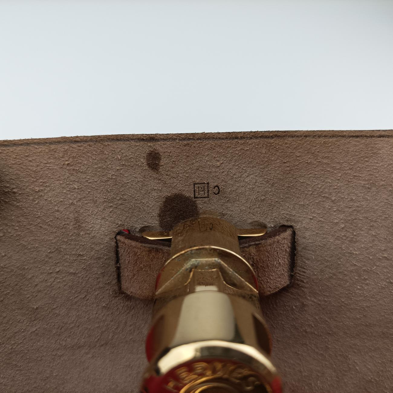 Vintage Hermes Airbag Zip MM Red × Brown Toile Officier×Leather  shoulderbag | stylenewstar