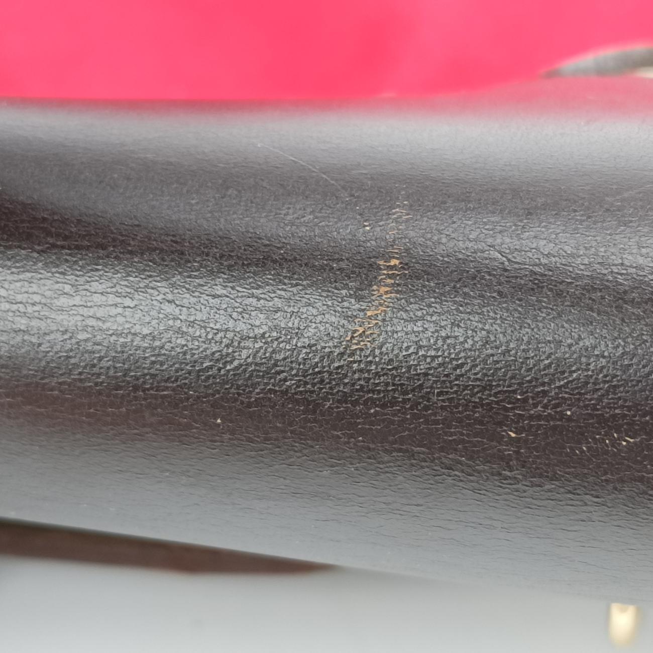 Vintage Hermes Airbag Zip MM Red × Brown Toile Officier×Leather  shoulderbag | stylenewstar