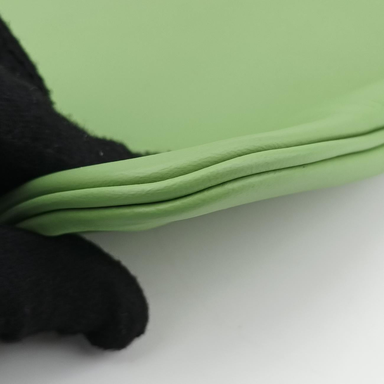 Pre-owned Hermes Sac Aline mini Green lambskin  shoulderbag | stylenewstar