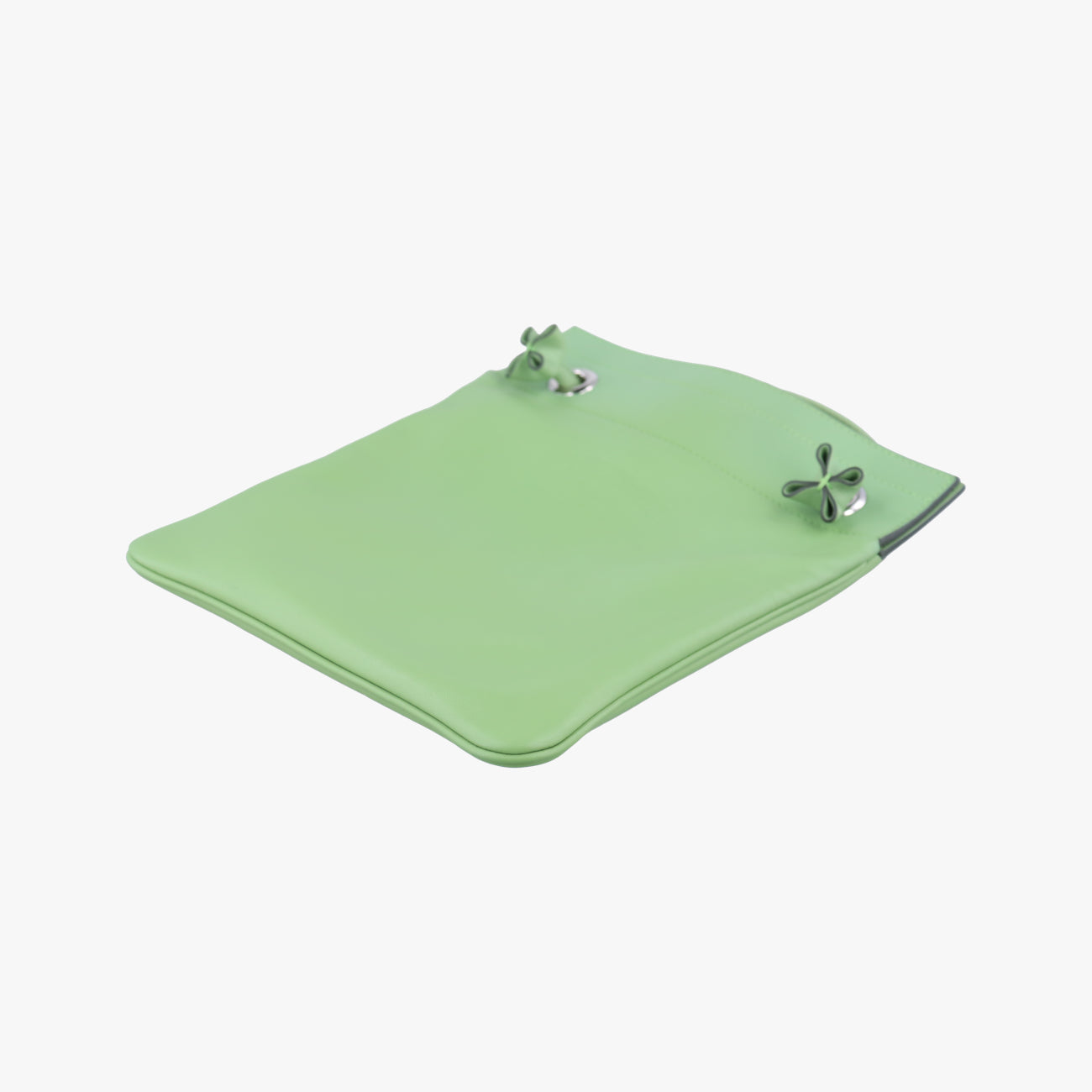 Pre-owned Hermes Sac Aline mini Green lambskin  shoulderbag | stylenewstar