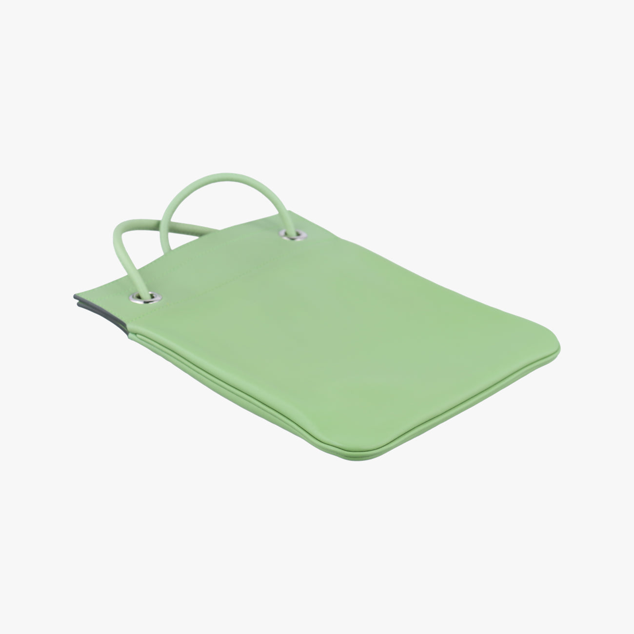 Pre-owned Hermes Sac Aline mini Green lambskin  shoulderbag | stylenewstar