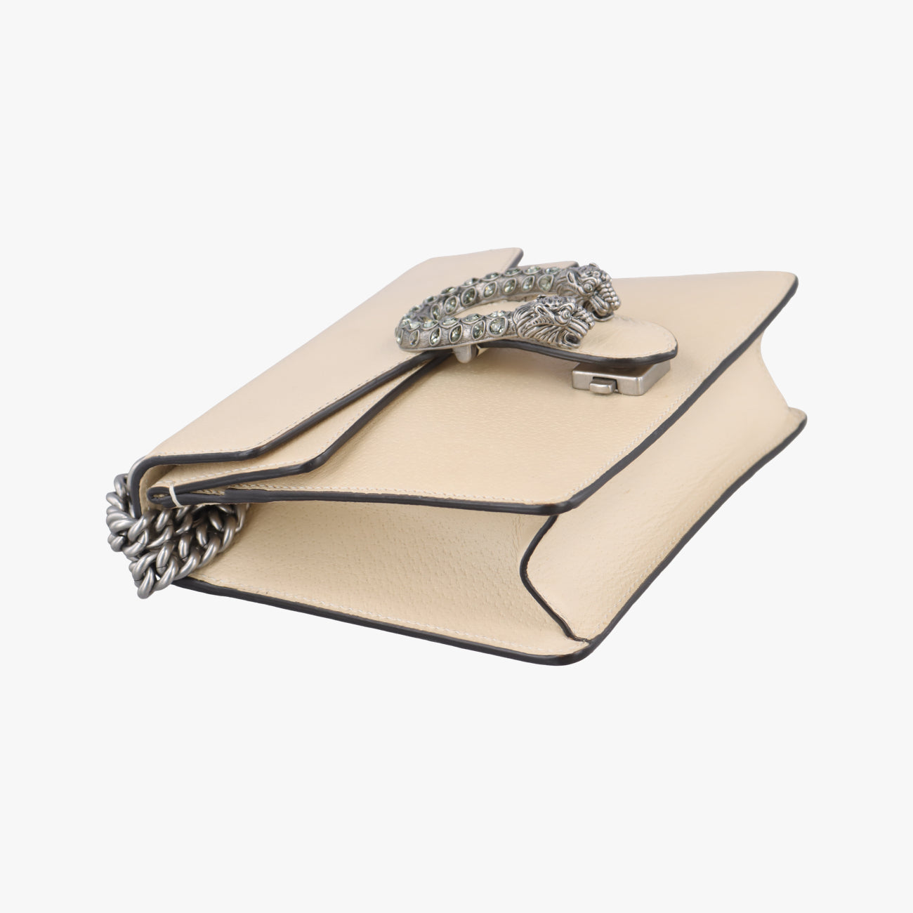 Pre-owned Gucci Dionysus Beige Leather 421970 shoulderbag | stylenewstar