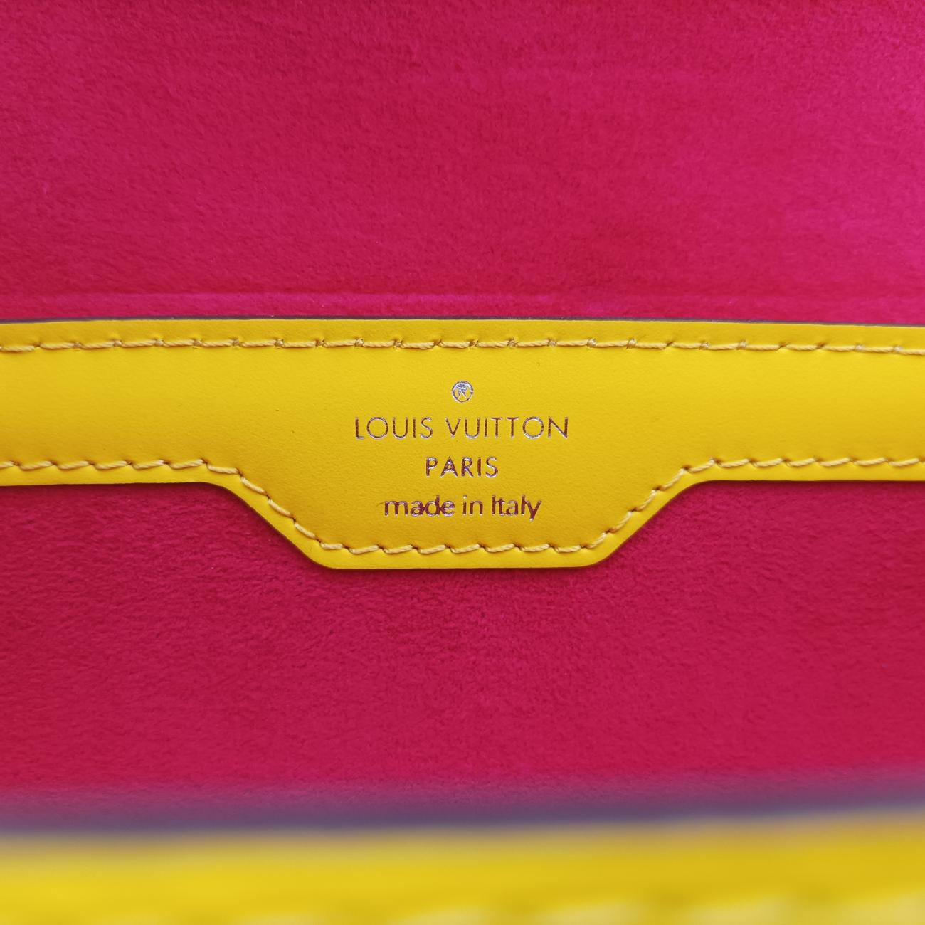 Pre-owned Louis Vuitton Papillon Trunk JAUNE Epi M58647 shoulderbag | stylenewstar