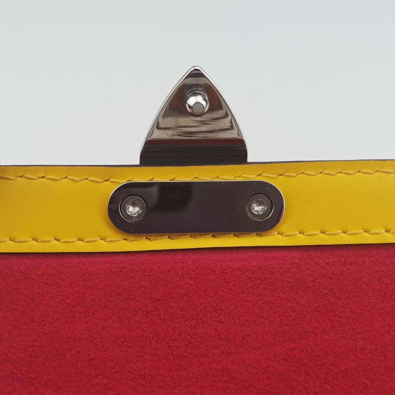 Pre-owned Louis Vuitton Papillon Trunk JAUNE Epi M58647 shoulderbag | stylenewstar