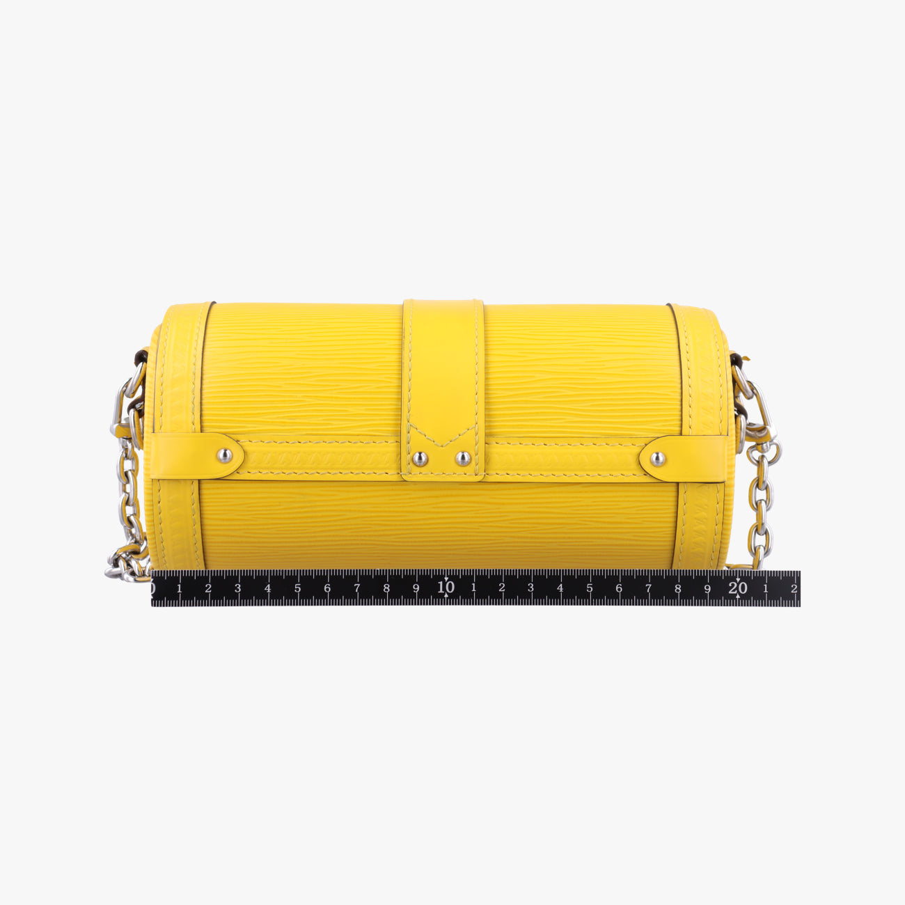 Pre-owned Louis Vuitton Papillon Trunk JAUNE Epi M58647 shoulderbag | stylenewstar