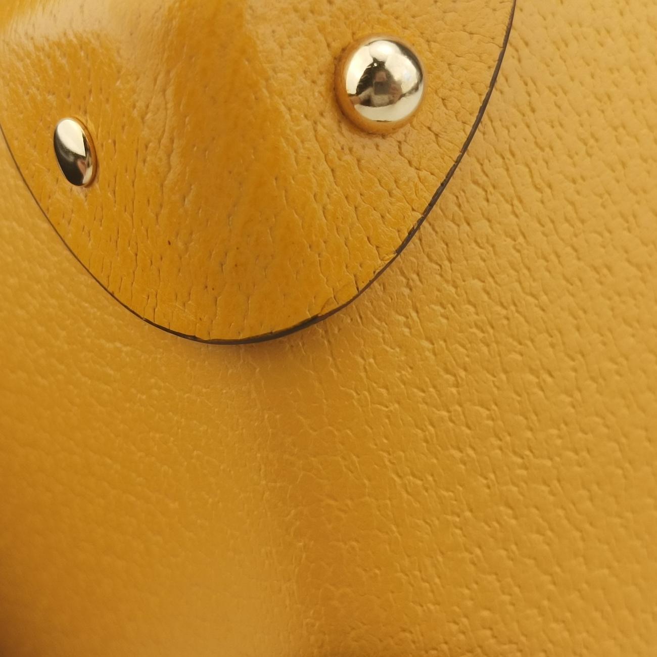 Pre-owned Gucci GG flora Padlock Bamboo Beige×Yellow×Multicolour PVC coated canvas 603221 shoulderbag | stylenewstar