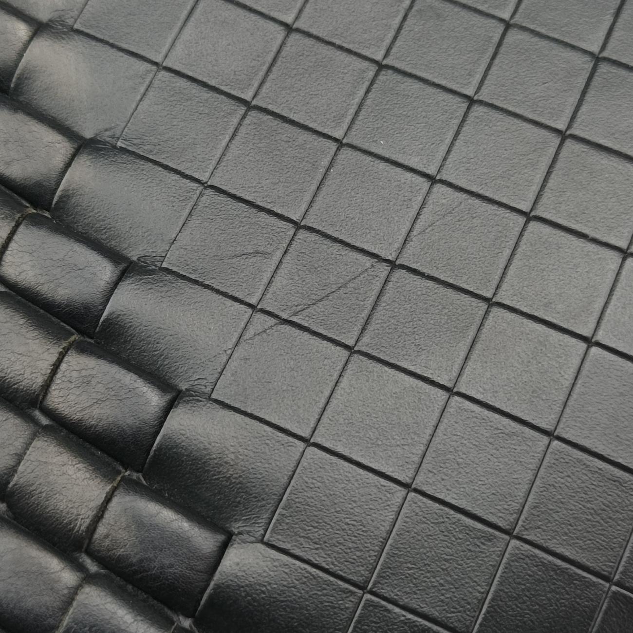 Pre-owned Bottega Veneta Intrecciato Black lambskin  handbag | stylenewstar