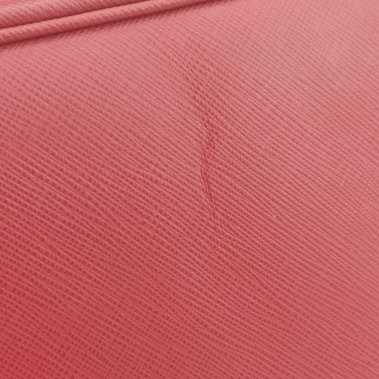 Pre-owned Prada Galleria Red SAFFIANO Leather BN1786 handbag | stylenewstar