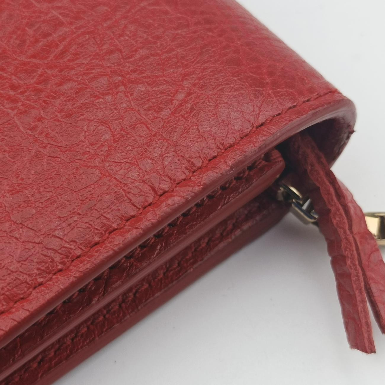 Secondhand Balenciaga Classic Metalic Red Lambskin  shoulderbag | stylenewstar