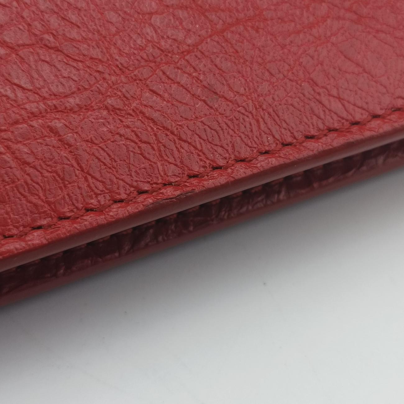 Secondhand Balenciaga Classic Metalic Red Lambskin  shoulderbag | stylenewstar