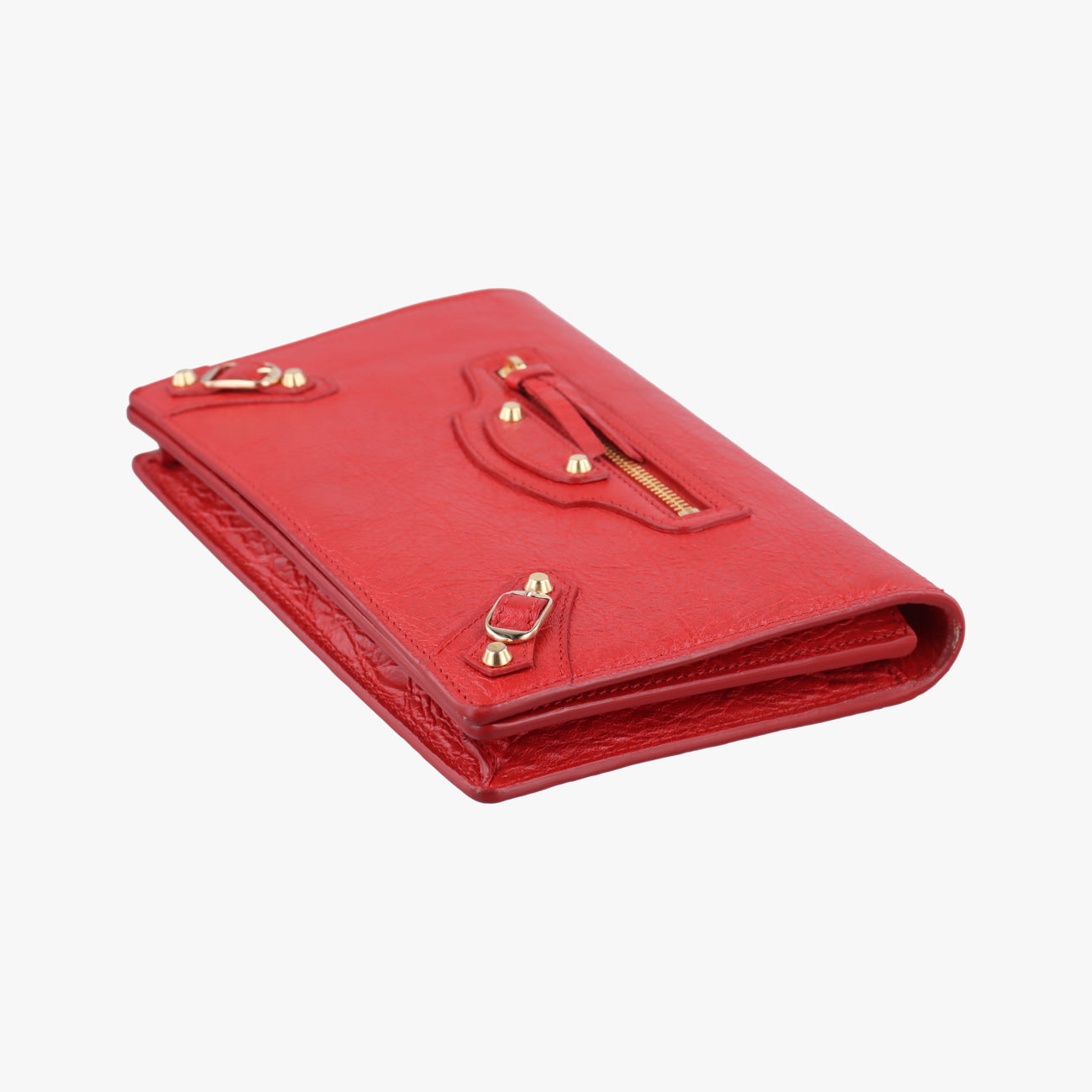 Secondhand Balenciaga Classic Metalic Red Lambskin  shoulderbag | stylenewstar