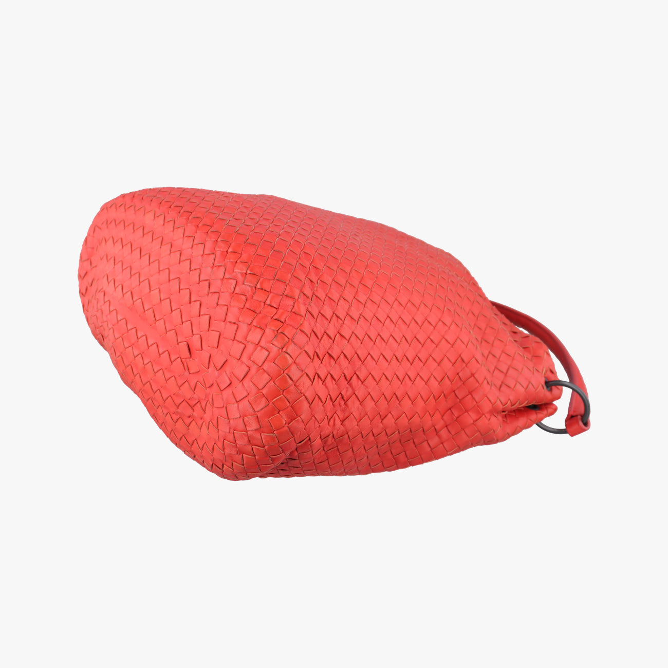 Pre-owned Bottega Veneta Intrecciato Orange lambskin  shoulderbag | stylenewstar