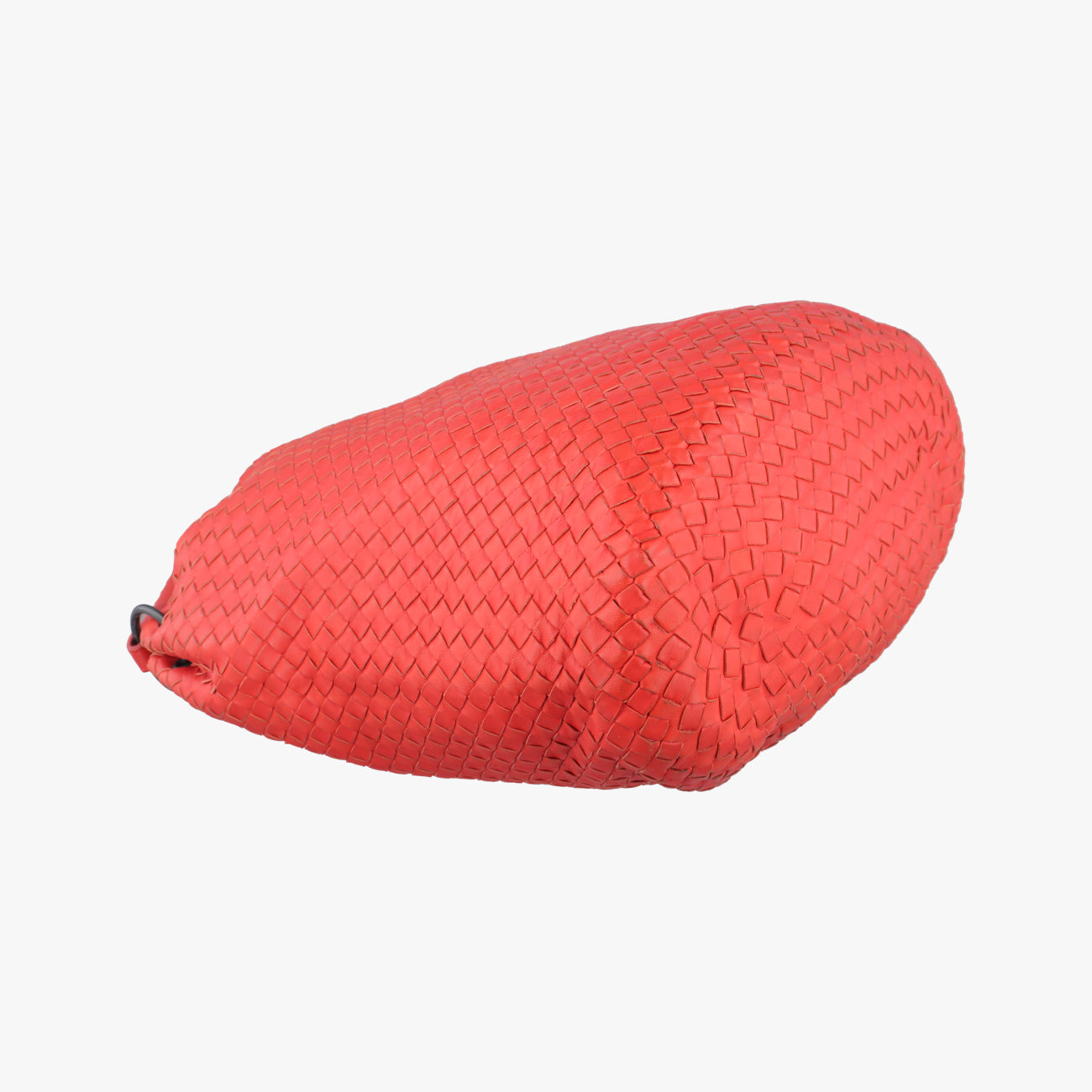 Pre-owned Bottega Veneta Intrecciato Orange lambskin  shoulderbag | stylenewstar