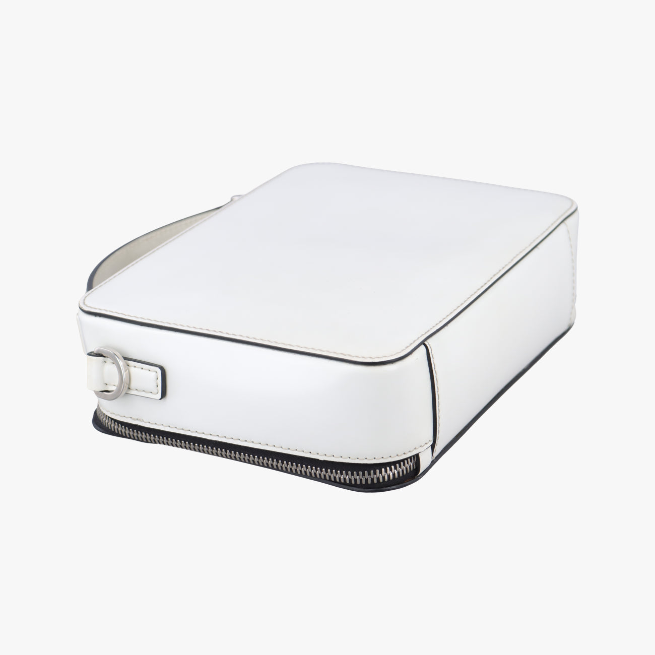 Pre-owned Prada Brique White Leather 2VH069 shoulderbag | stylenewstar