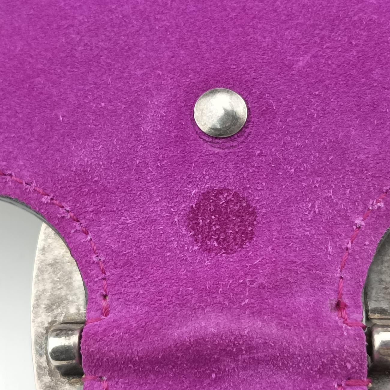 Pre-owned Gucci Dionysus Beige x Purple x Multicolor PVC coated canvas × suede 400235 shoulderbag | stylenewstar