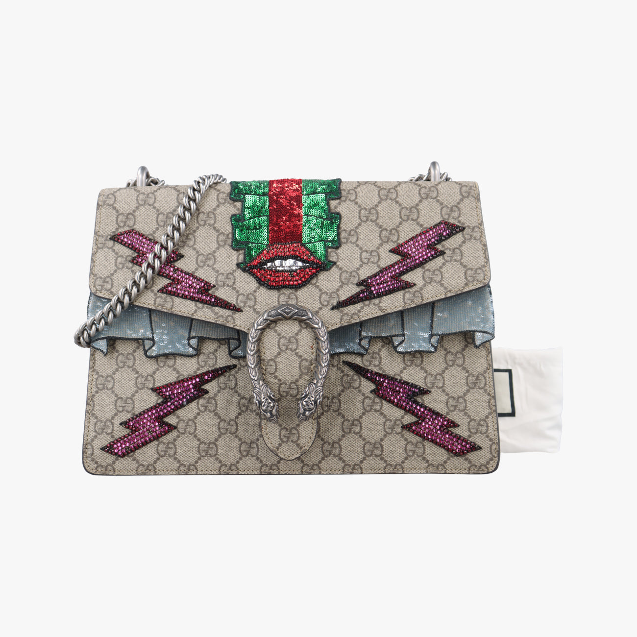 Vintage Gucci Dionysus beige×Multicolour PVC coated canvas 400235 shoulderbag | stylenewstar