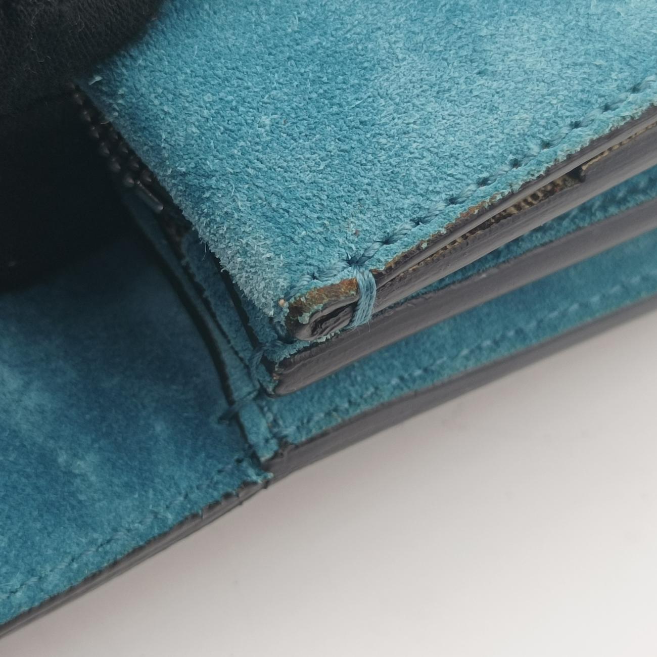 Pre-owned Gucci Dionysus Beige×Blue×Multicolour PVC coated canvas × suede 403348 shoulderbag | stylenewstar