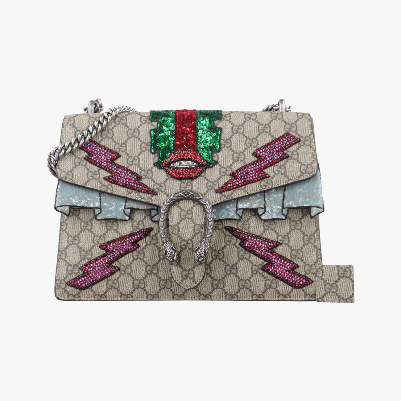 Vintage Gucci Dionysus beige×Multicolour PVC coated canvas 400235 shoulderbag | stylenewstar