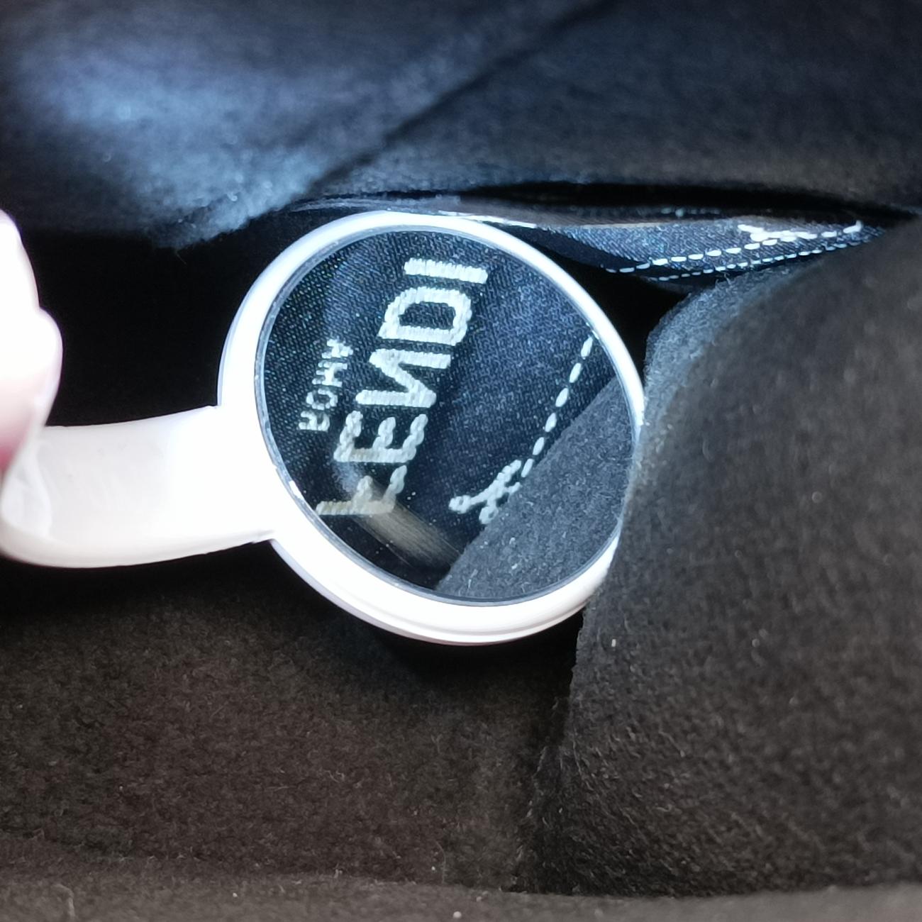 Pre-owned Fendi studded Kan I Black Leather 8M0381 shoulderbag | stylenewstar