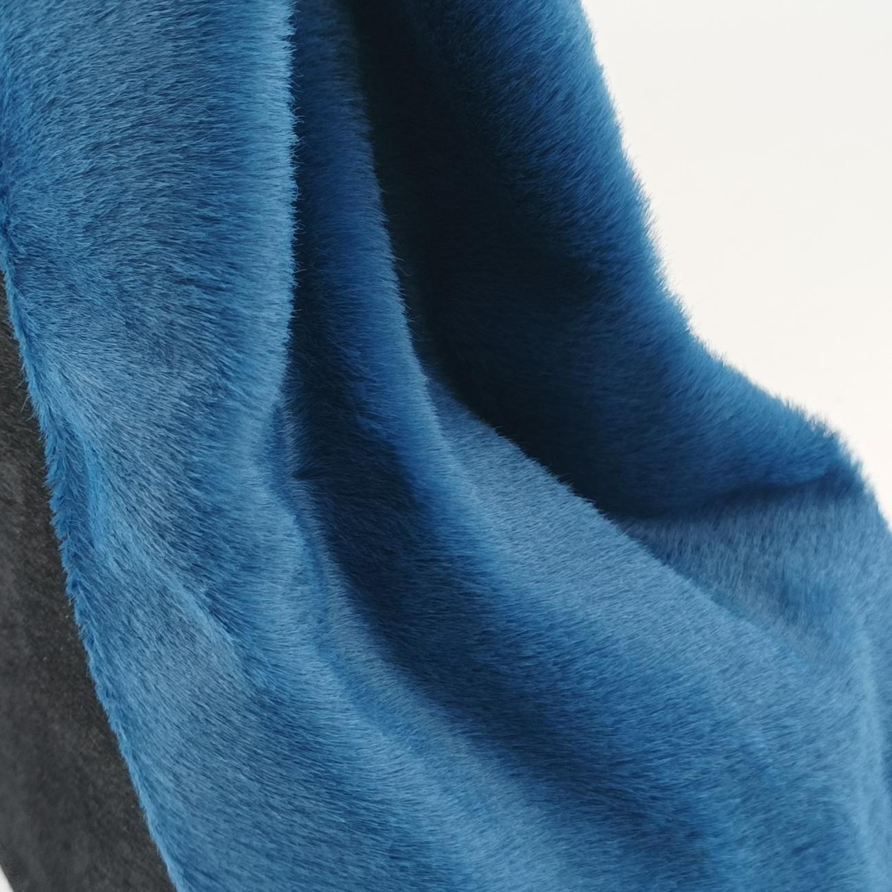 Pre-owned Fendi 2 JOURS Black×Blue×Brown ponyhair 8BH250 shoulderbag | stylenewstar