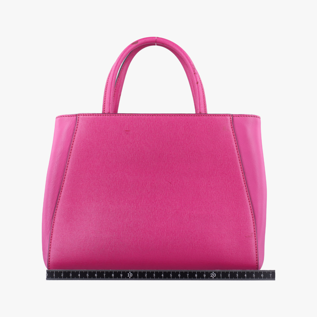 Secondhand Fendi Petite 2 JOURS Rose Leather 8BH253 shoulderbag | stylenewstar