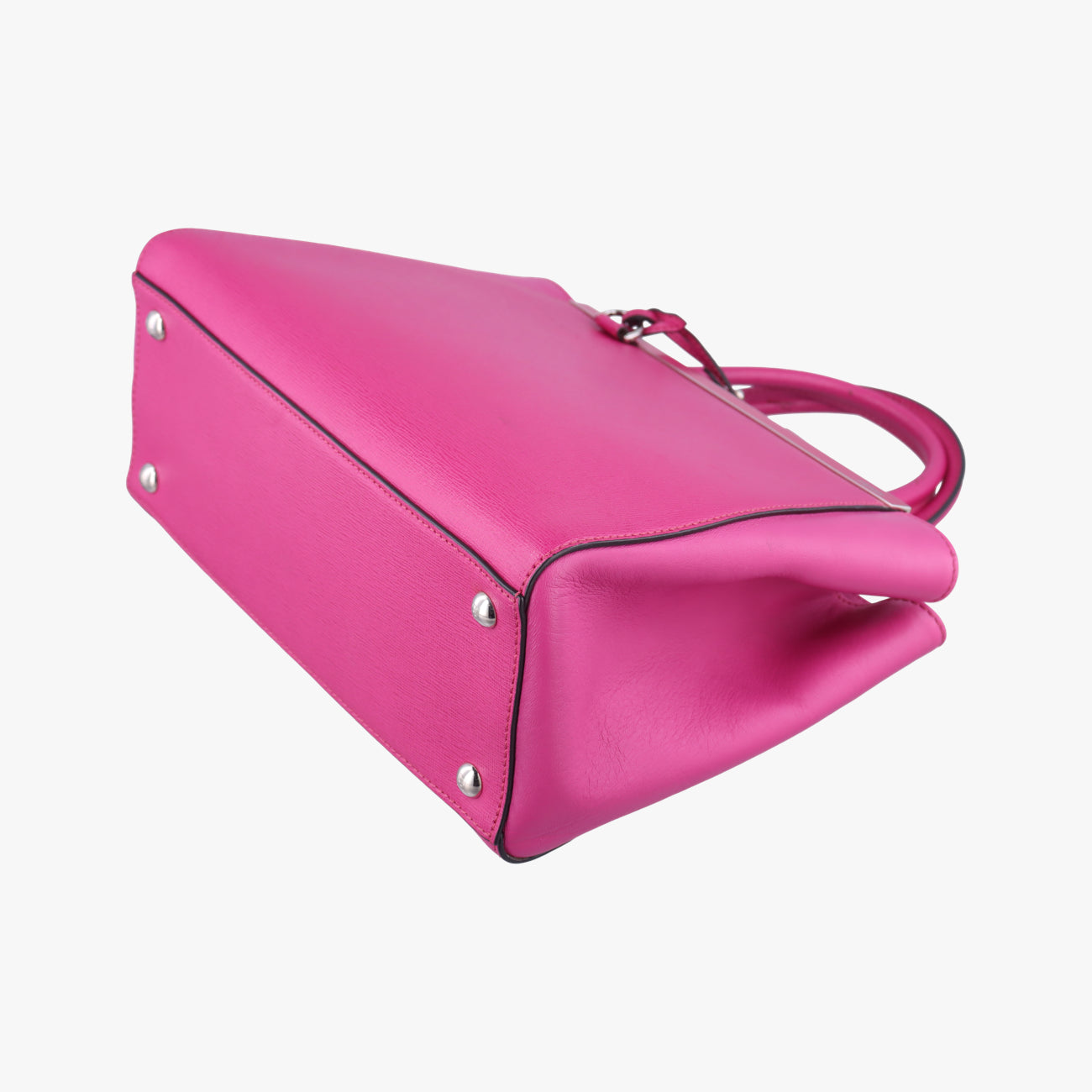 Secondhand Fendi Petite 2 JOURS Rose Leather 8BH253 shoulderbag | stylenewstar