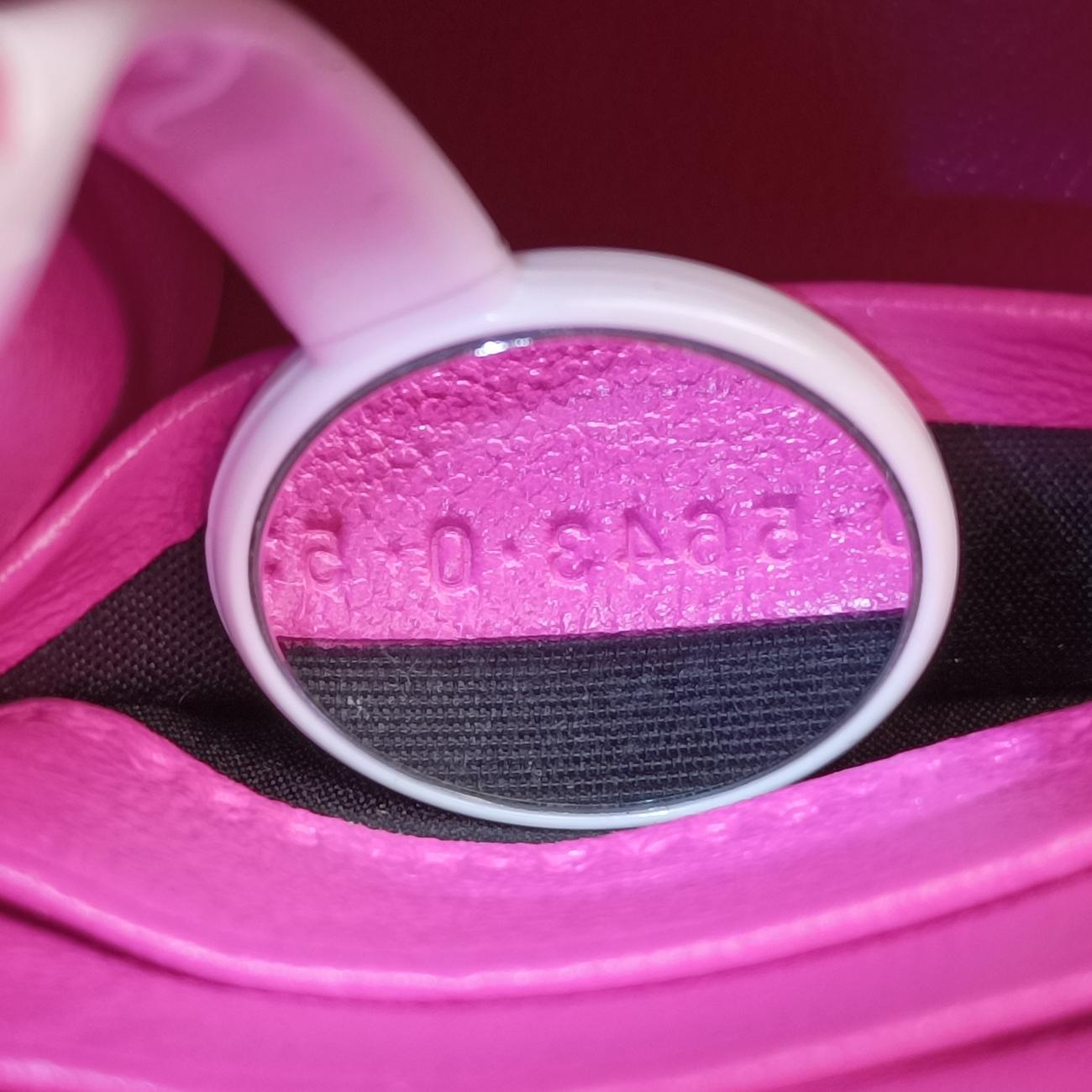 Vintage Balenciaga Hourglass Pink Satin×  Leather  shoulderbag | stylenewstar