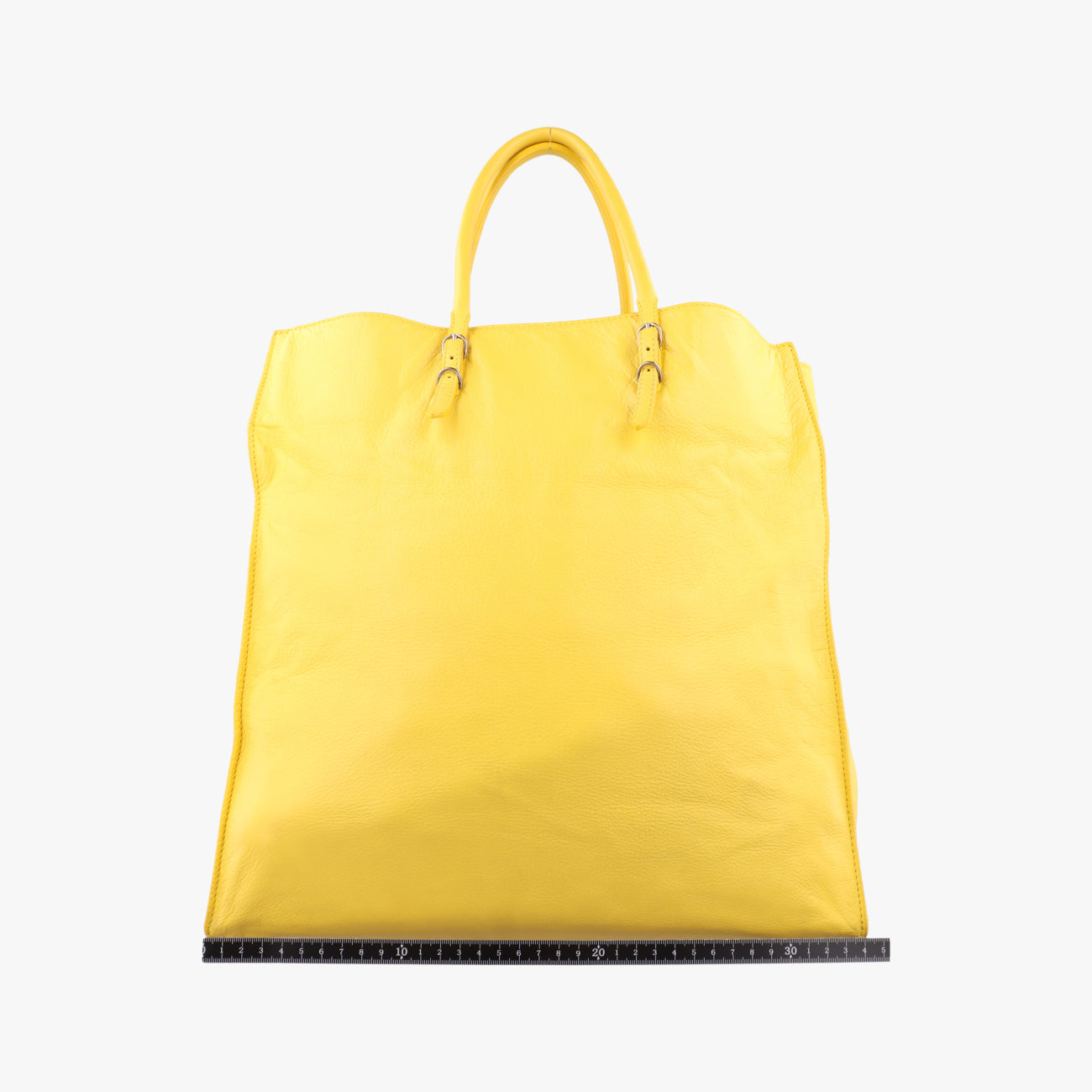 Secondhand Balenciaga Papier Yellow Leather  handbag | stylenewstar