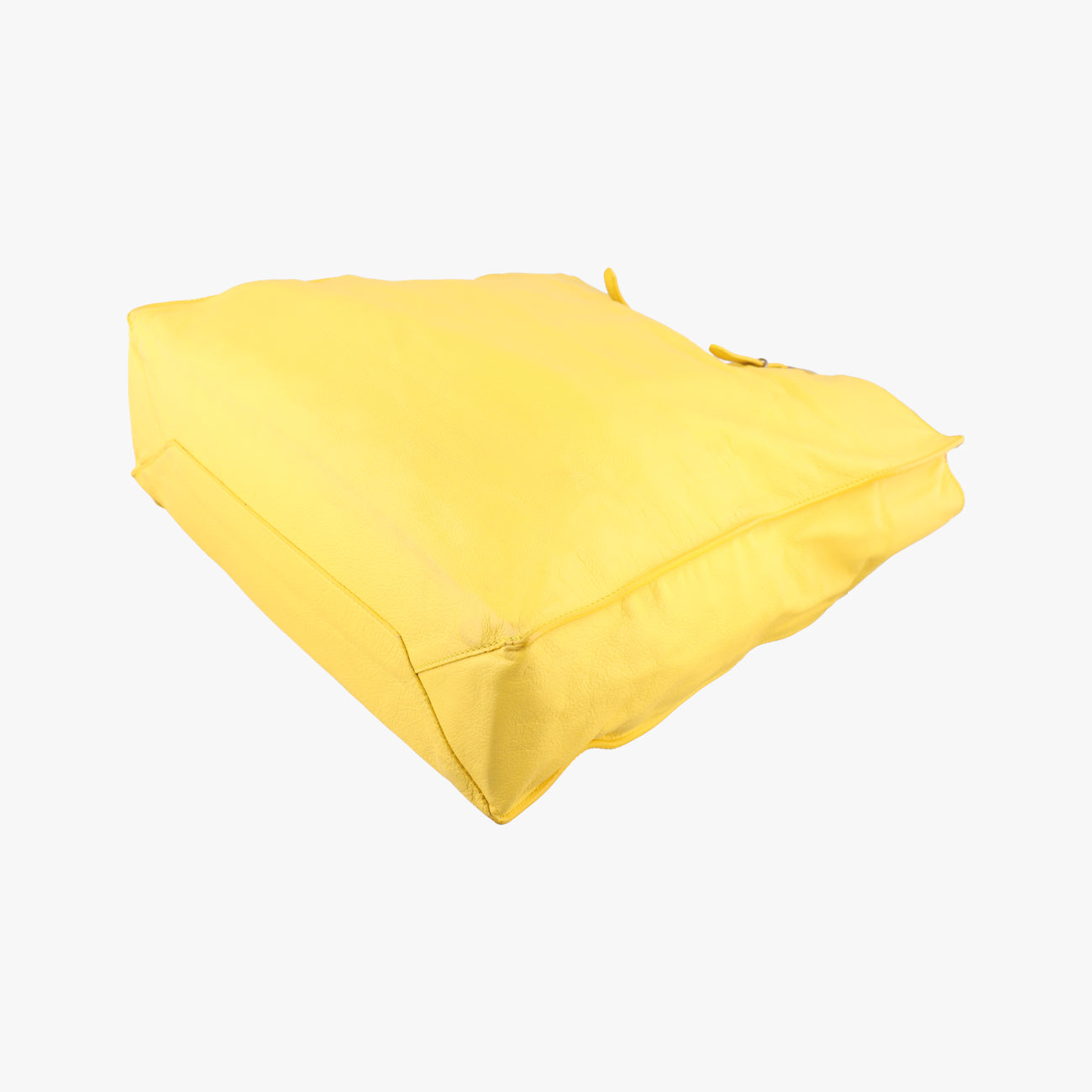 Secondhand Balenciaga Papier Yellow Leather  handbag | stylenewstar