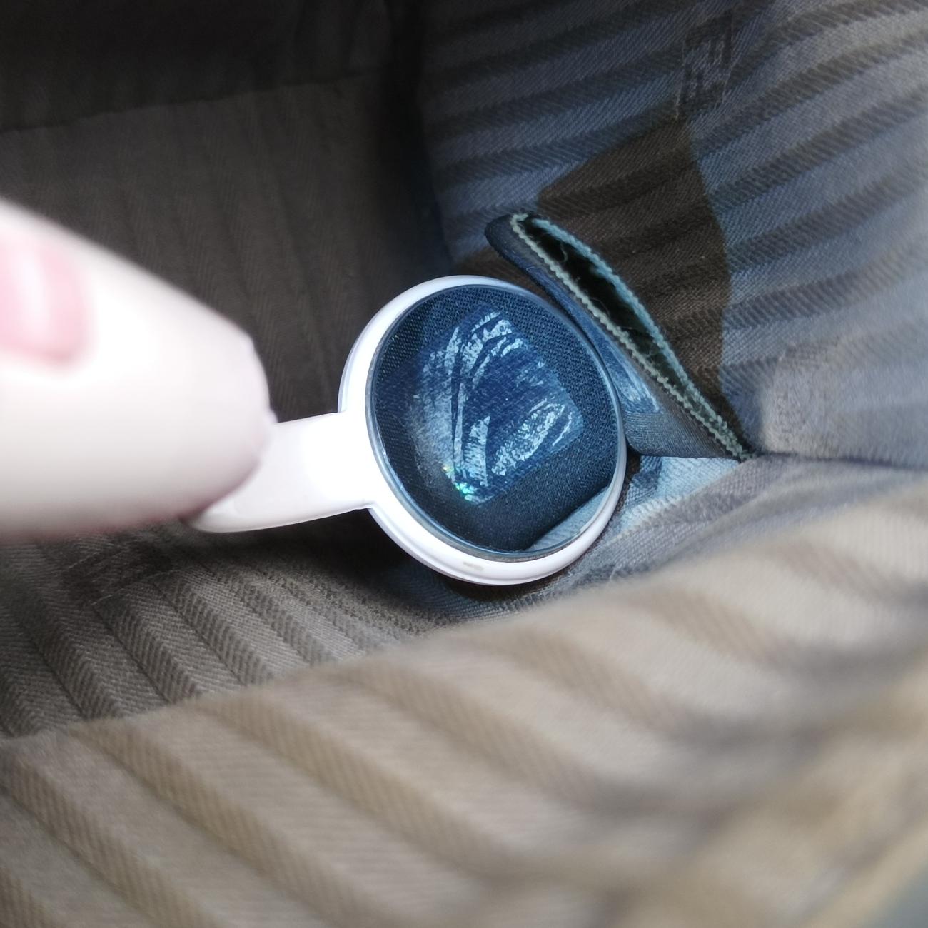 Pre-owned Fendi Petite 2 JOURS Grey Leather 8BH253 handbag | stylenewstar